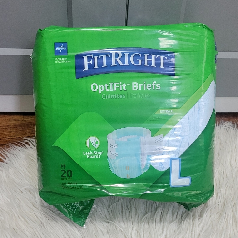 FitRight OptiFit Briefs Large